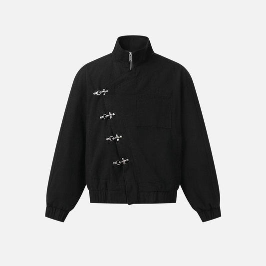 Lunara®Metal Button Jacket