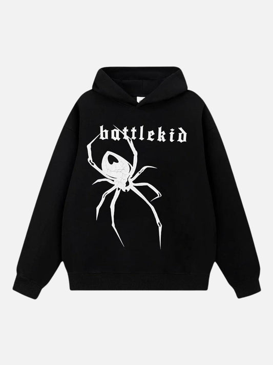 BATTLEKID - Oversized Print Hoodie