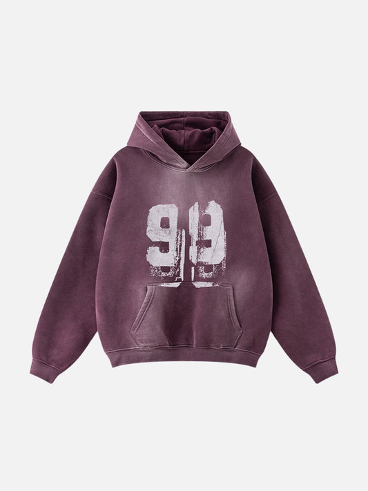 NINETY9 - Oversized Graphic Hoodie